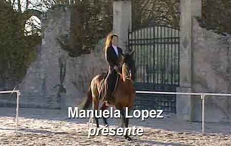 Manuela Lopez and Horse